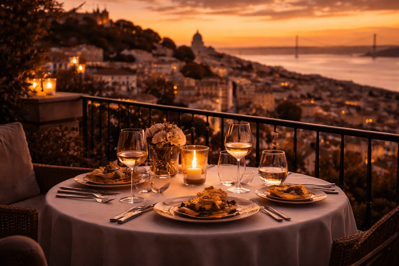 Dinner with a view